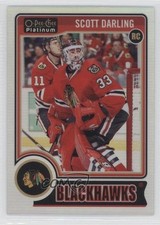 2014-15 O-Pee-Chee Platinum Rainbow Scott Darling #151 g3b