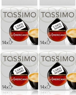Tassimo Carte Noire Americano 114g, 14-t Discs CANADIAN Fresh Box of 14x4