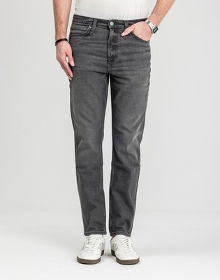 LEE Austin Herren-Jeans, gerader Schnitt, klassisch grau
