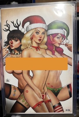 N & N Full Fire Cover - Lim 25!! Counterpoint - Szerdy X-Mas Variant Cover
