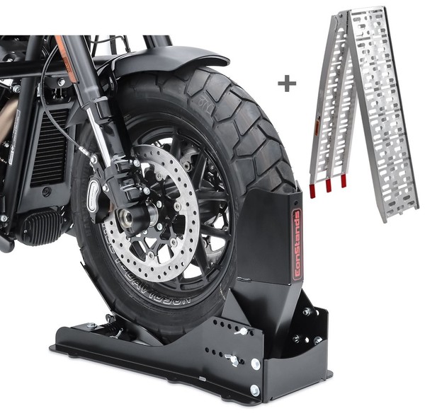 Set Motorradwippe + Auffahrrampe FüR Honda CBR 900 RR Fireblade SW10-image