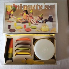 MIB Vintage 1980 Tupperware Toys Mini Party Set Kids Birthday or /any Set Unused