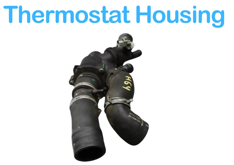 2014 Jaguar X152 caixa termostato motor tipo F DX238A587AA FABRICANTE DE EQUIPAMENTO ORIGINAL - Imagem 3 de 4