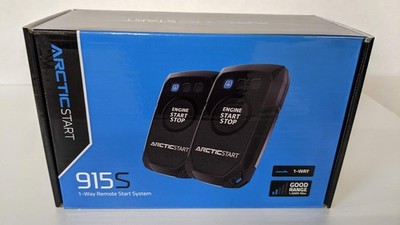 FIRSTEC Arctic Start Remote Starter Kit All-in-One Bundle Black 