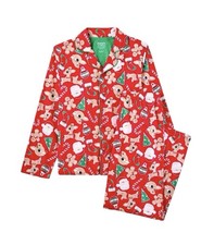 Rudolph The Red Nosed Reindeer Kids Pajama 2 Piece Set - Size XS 4-5 NWT