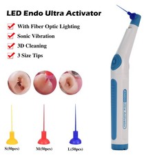 Dental LED Endo Ultrasonic Sonic Activator Root Canal Irrigator + 150Tips Free