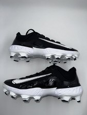 Nike Alpha Huarache Elite 4 Black Molded Baseball Cleats FD6221-001 Pick Size