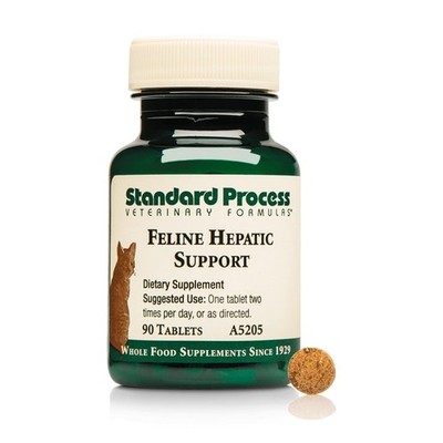 Standard Process Inc. Feline Hepatic Support - Cat Health Supplement for Live...