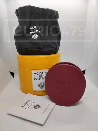 ACQUA DI PARMA Rot Leder Auto Diffusor Lufterfrischer BRANDNEU - Bild 3 von 18