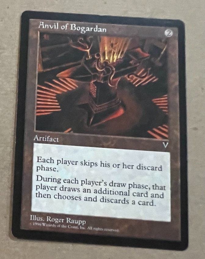 Anvil of Bogardan - Visions - MTG - Magic the Gathering