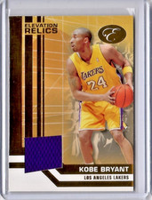 2007-08 Bowman Elevation Relics Kobe Bryant Jersey /179 SP Lakers NBA Legend HOF