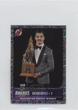 2018 NHL Sticker Collection Album Stickers Brian Boyle Masterton Trophy #10 0ab