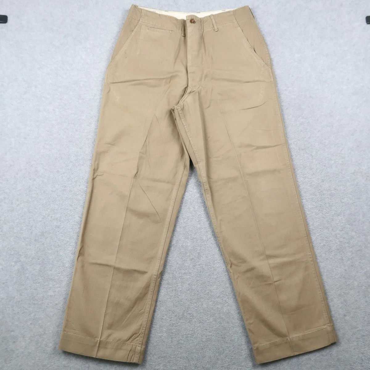 パンツ 30s 40s US VINTAGE WORK PANTS W36 1940s 30 Inseam Vintage Pants for Men for sale | eBay