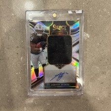 2025 Panini Select - Jumbo Rookie Signature Swatches Ashton Jeanty #JRS-AJY /249