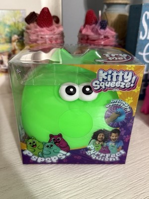 Kitty Squeeze Green PPNC Five Below Viral Squishy Sensory/Stress Relief Toy NIB