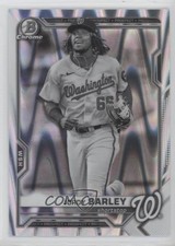 2021 Bowman Draft Chrome Black & White RayWave Refractor Jordy Barley 0ce9
