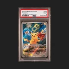 Pikachu 027 Sv: Scarlet & Violet Paldea Evolved SVP Black Star Promo Card PSA 9