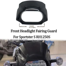 RH1250S Front Headlight Fairing Cowl Cover Black For Harley Sportster S 2021-25