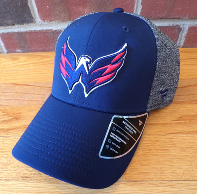 NEW FANATICS NHL PRO AUTHENTIC WASHINGTON CAPITALS STRETCH FIT HAT SIZE M/L