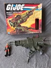 1982 GI JOE H.A.L Complete with (S.A.)Grand Slam and Box w/ filecard attached