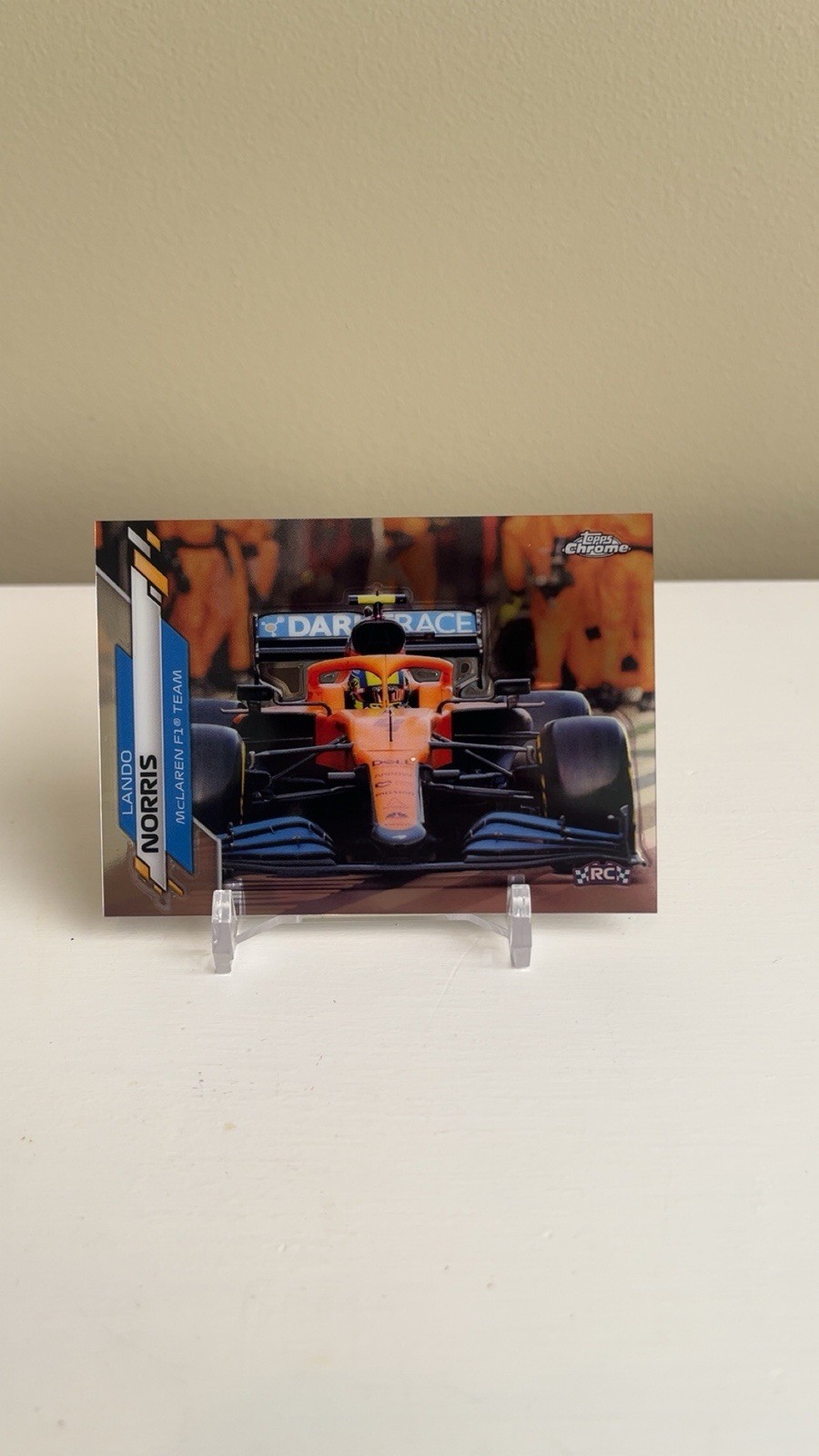 2020 Topps Chrome Lando Norris RC #27 McLaren Formula 1 Rookie F1