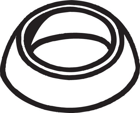256-099 BOSAL GASKET, EXHAUST PIPE