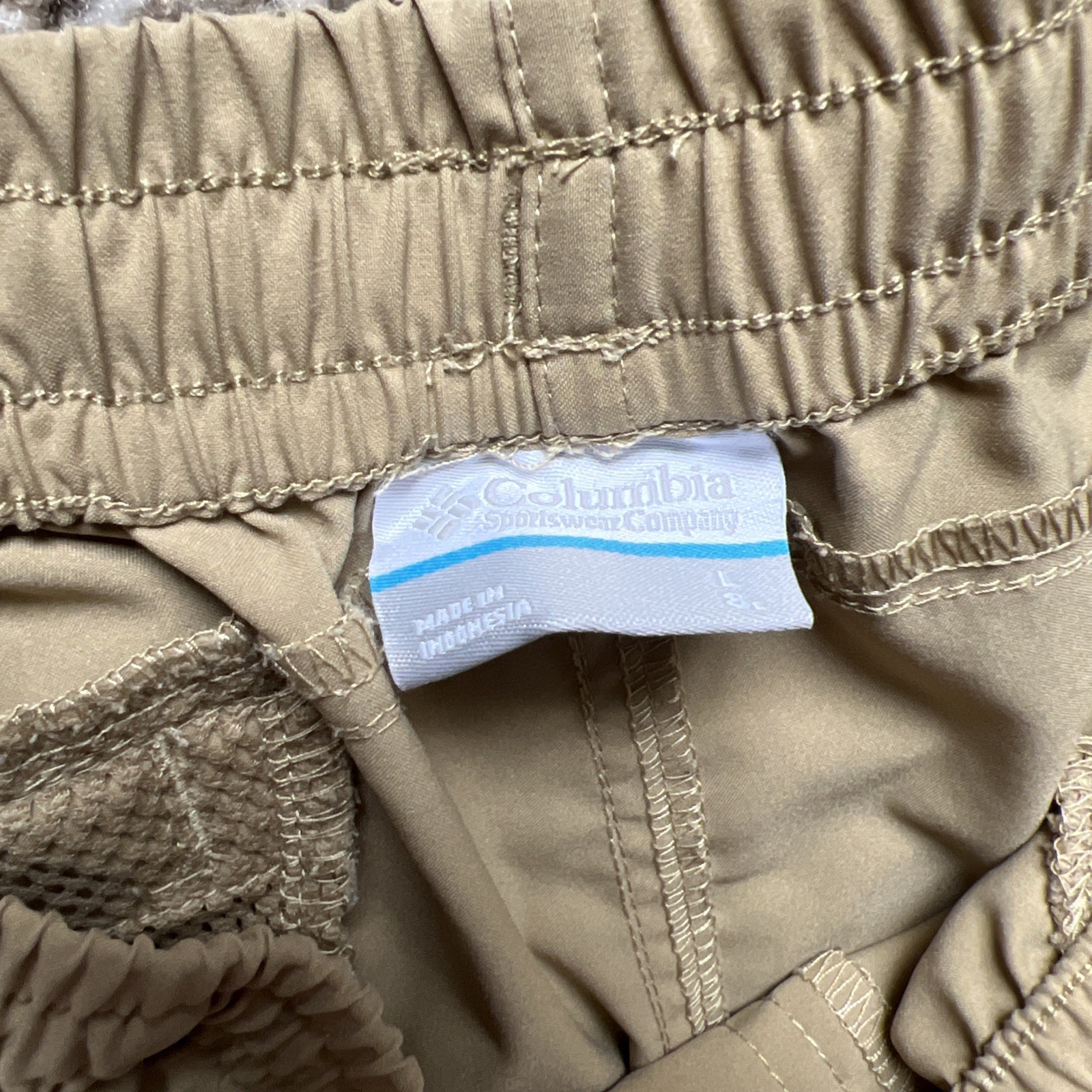 Columbia Men’s Nylon Shorts Pack Of 2 Black/Khaki Size Large Pre Owned thumbnail 4