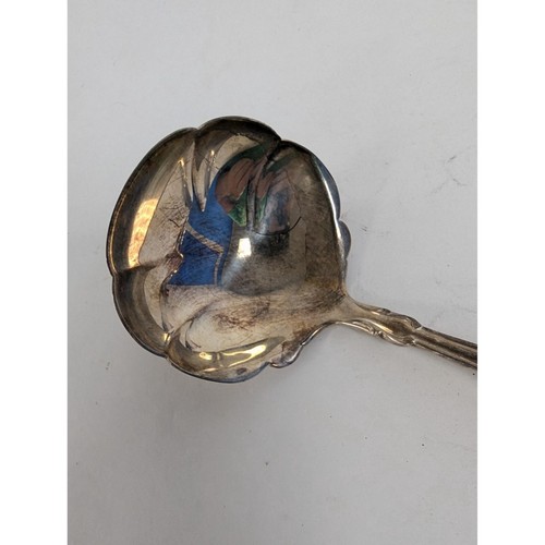 Cucharón de cubiertos vintage Oneida Beethoven plateado para servir 8" - Imagen 3 de 7