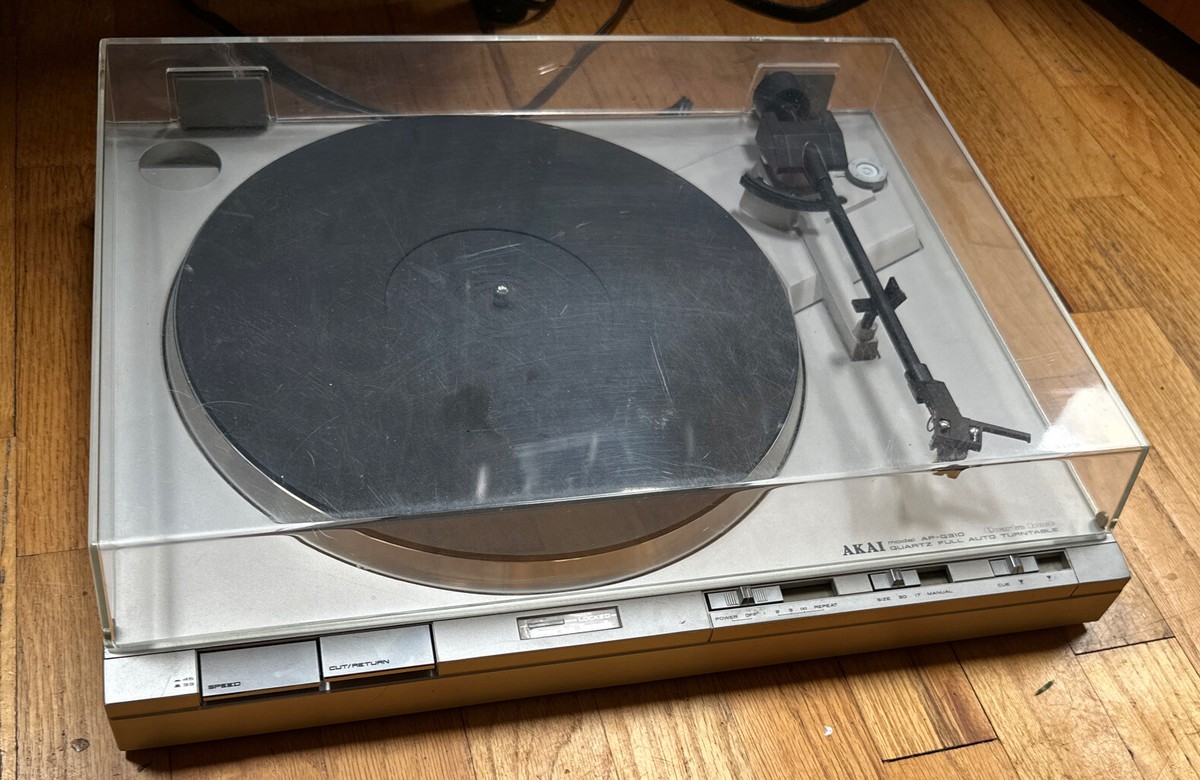 Akai AP-Q310 Turntable, Made In Japan, Includes Original Box | eBay