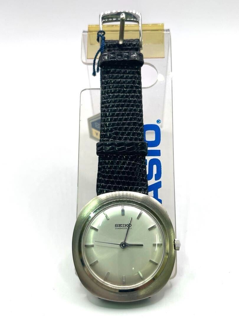 SEIKO DIASHOCK 6660-7030 Manual 1966 37mm 21 jewels silver SEIKO DIASHOCK 6660-7030 Manual 1966 37mm 21 jewels silver