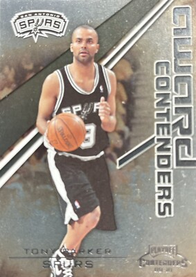 2009-10 Panini Playoff Contenders TONY PARKER San Antonio Spurs