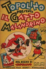Topolino presenta il gatto malandrino - Walt Disney [1935]
