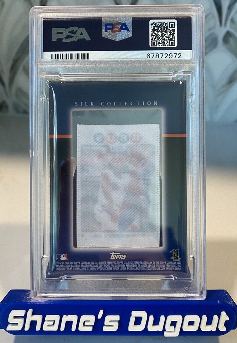 VERY RARE 2008 Topps SILK Ken Griffey Jr. 50/50 - PSA Mint 9 - Pop