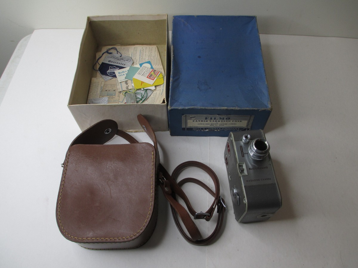 8ミリ MAGAZINE CAMERA 172 Bell & Howell Bell & Howell Magazine 172 8mm Film Cine Camera Body in Case