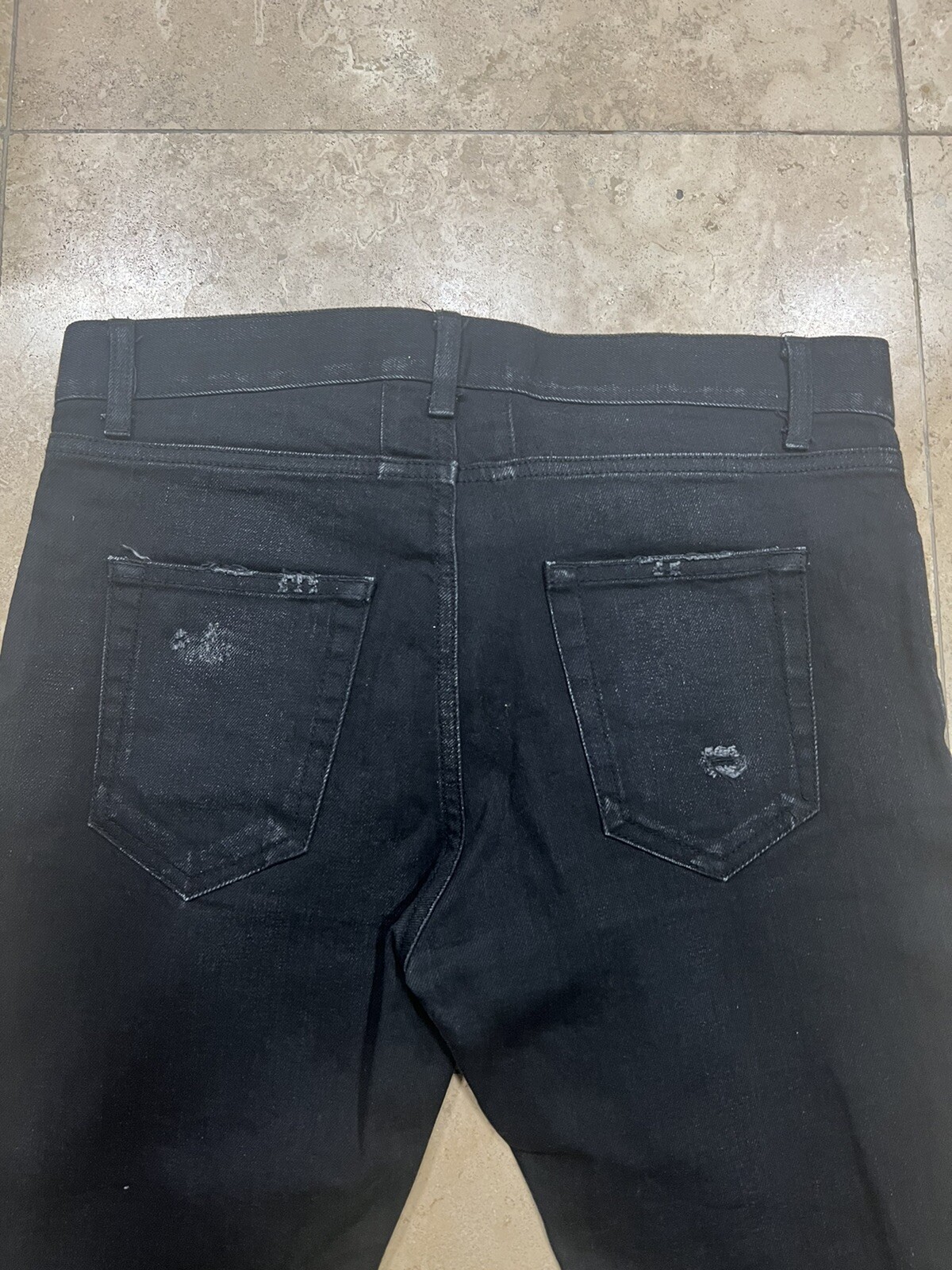 SAINT LAURENT jeans uomo ysl
