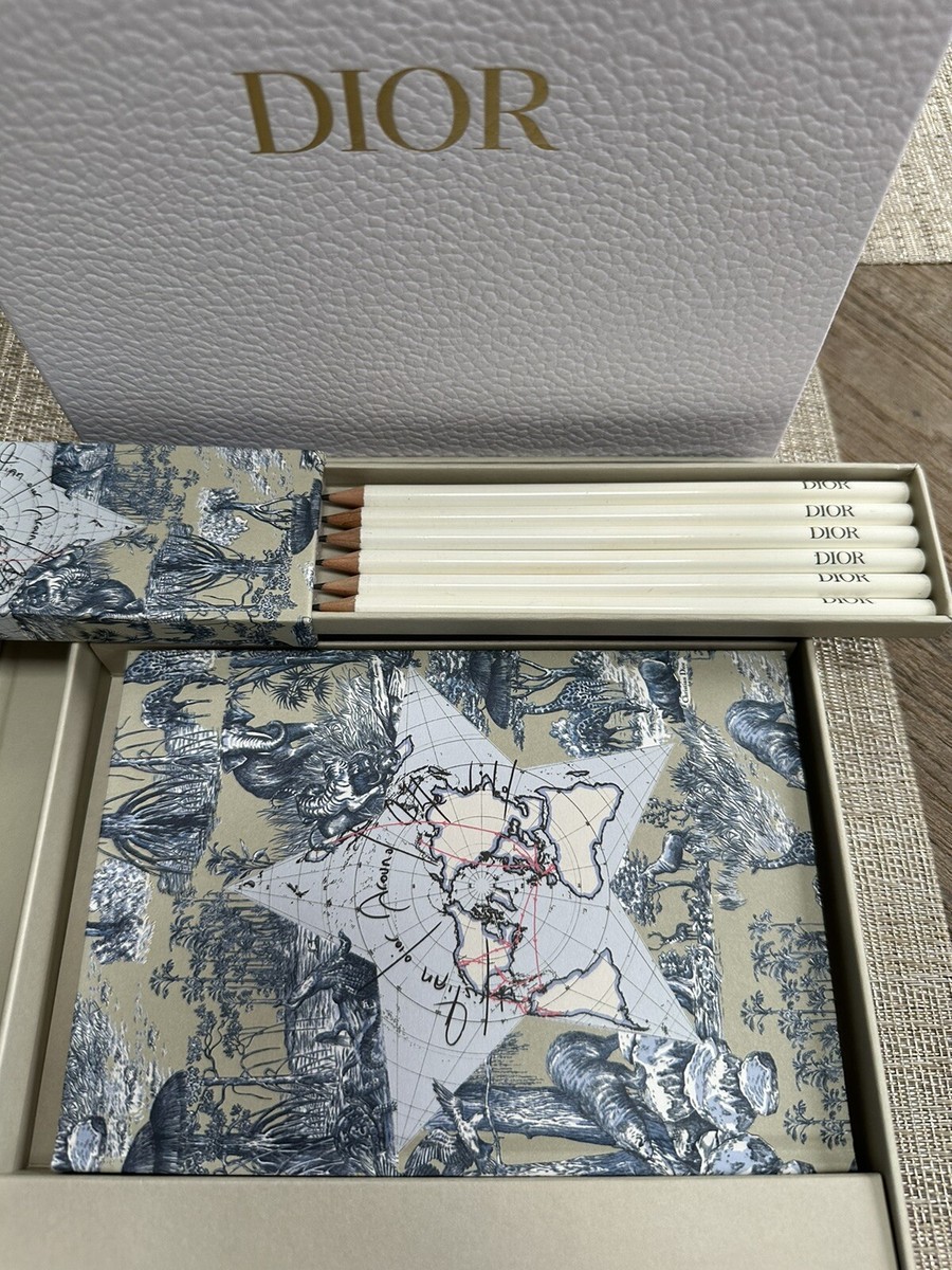 Dior ノートブック Dior Notebook & Dior Pencil Set Around The World Limited