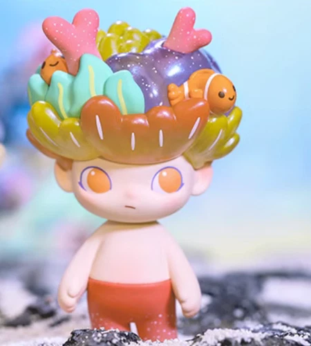 POP MART Dimoo Aquarium Serie Meerestier Blindbox Bestätigte Figur Neu Spielzeug - Bild 13 von 30