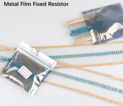 100 Pieces 1/4 W(0.25 Watt) ±1% metal film resistors US Seller (0 ~15M Ω )