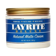 Layrite Deluxe Natural Matte Cream 10.5oz/297g JUMBO NEW SEALED
