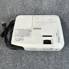 Epson LCD Projector VS330H555A, Works with RCA Cable Broken HDMI Port for Repair