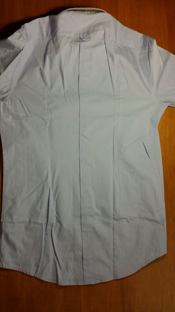 Chemise Homme Dolce & Gabbana Slim Bleu Ciel - Taille 43 - Neuf Avec étiquettes