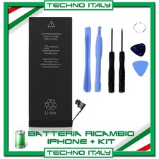 BATTERIA PER IPHONE 4S 5 5S 6 6S 7 8 X XS XR 11 12 PLUS PRO MAX MINI +CACCIAVITI