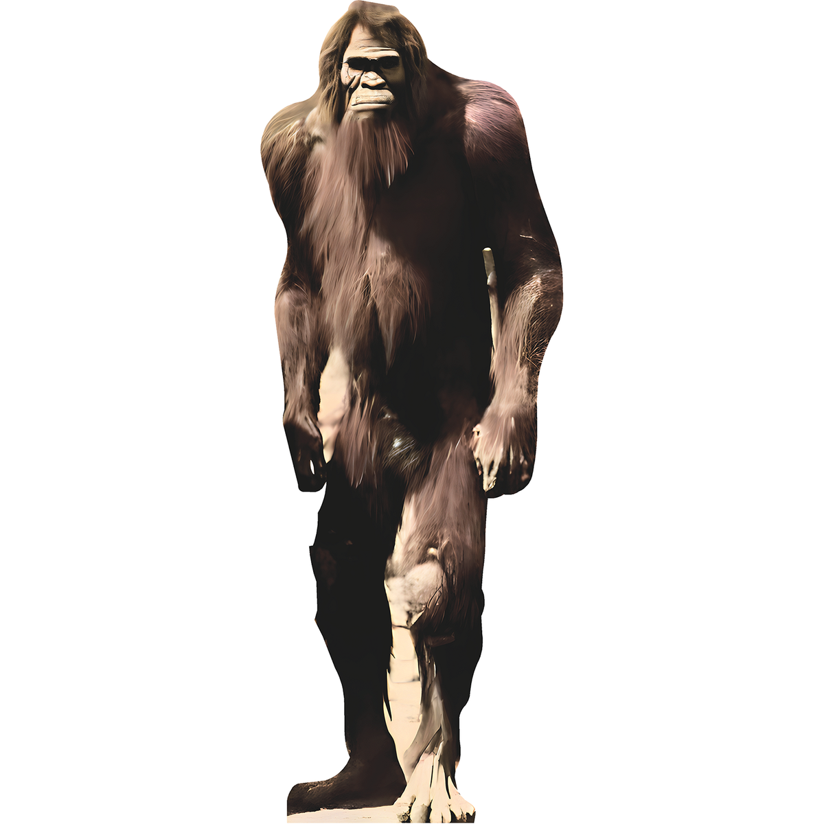 SP13109 Bigfoot Big Foot Real Photo Cardboard Cutout Standee