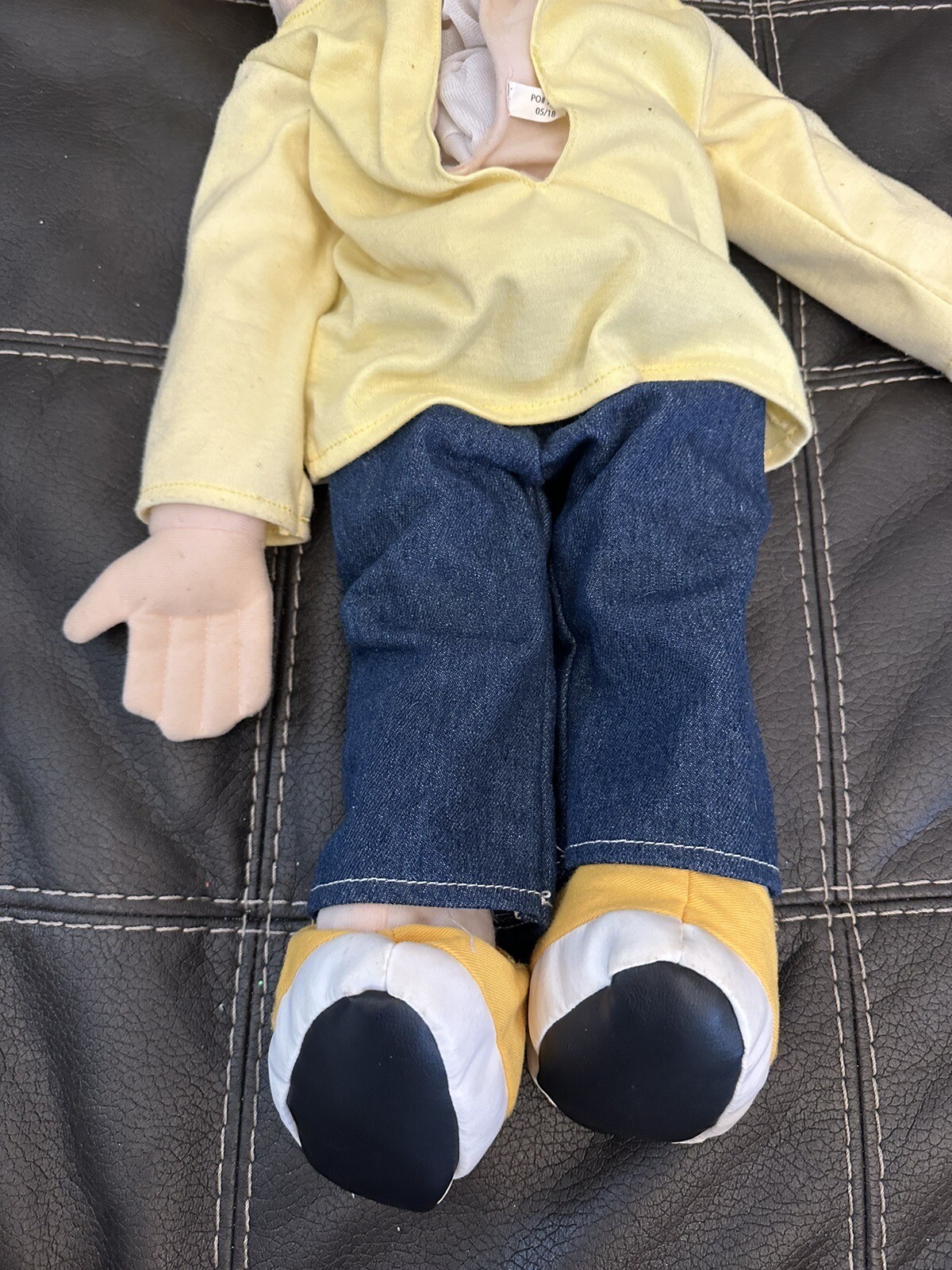 Silly Puppets Katie Peach Girl Full Body Ventriloquist Style Puppet 15