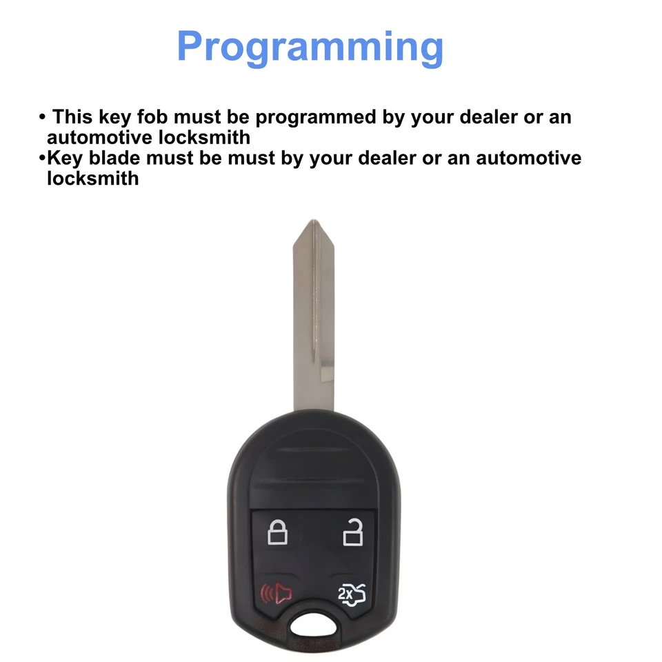 Новый бесключевой дистанционный брелок сменный для Ford и Lincoln 164-R8073 4D63 80 бит - Изображение 4 из 4