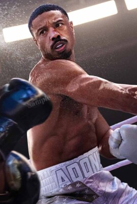 Photo Poster Michael B Jordan boxing in ring Adonis Creed CL3876