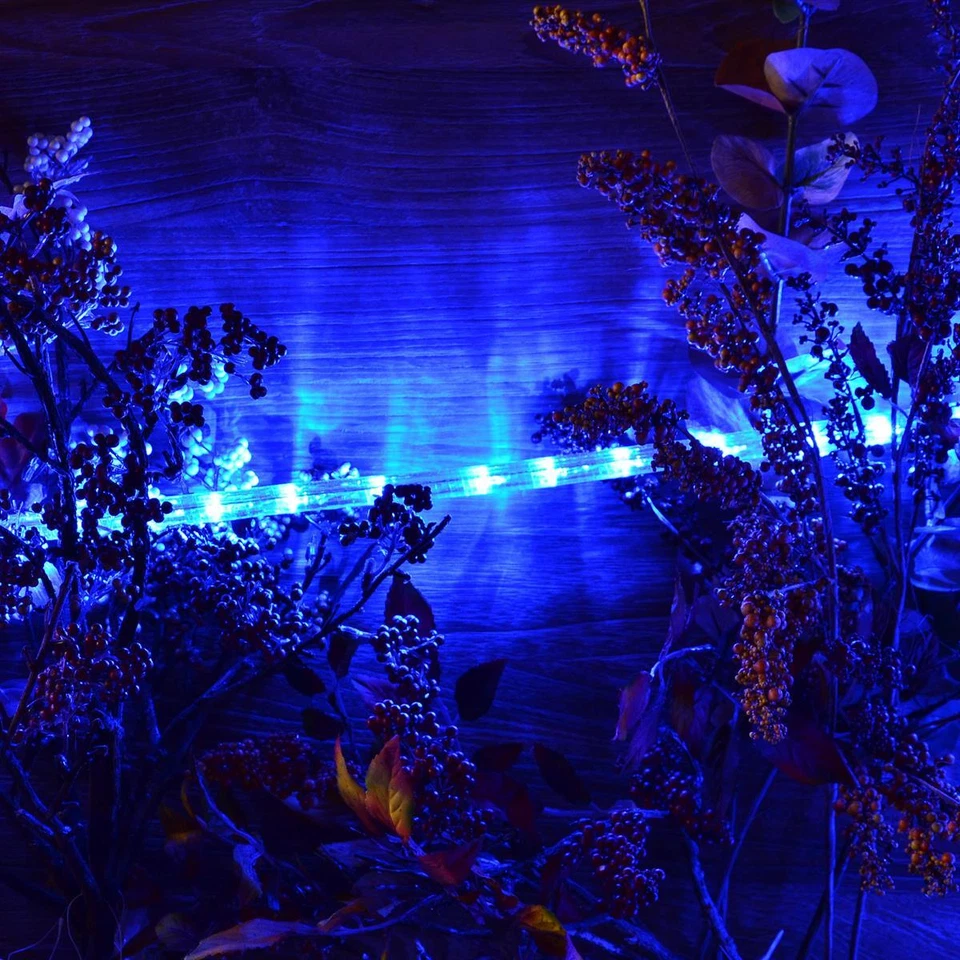 10 m LED Lichterschlauch blau Lichterkette Partybeleuchtung Partylicht 240 LED - Bild 3 von 4