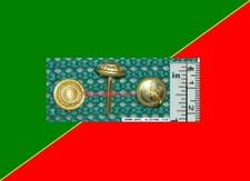 FOREIGN LEGION BUTTONS SPLIT-PIN OFFICER INFANTRY 12mm for SHOULDER BOARDS FRENC