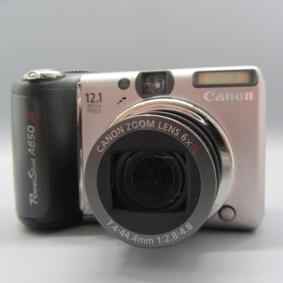 Canon Digital Camera PowerShot A650 IS 12.1MP Flip Screen Silver