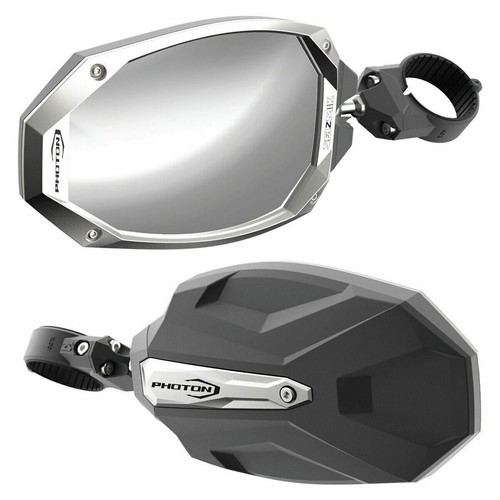 Honda Talon 1000 2019+ Side View Folding Mirrors Red Seizmik Photon Lifetime - Picture 4 of 7